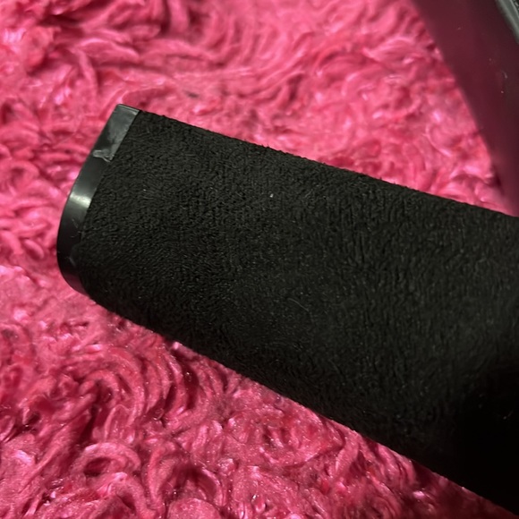 NWOT C COMFORT BLACK WOMAN’S  HEELED PEEPTOE, MESHED SIDE SIZE (9W) - Picture 11 of 12